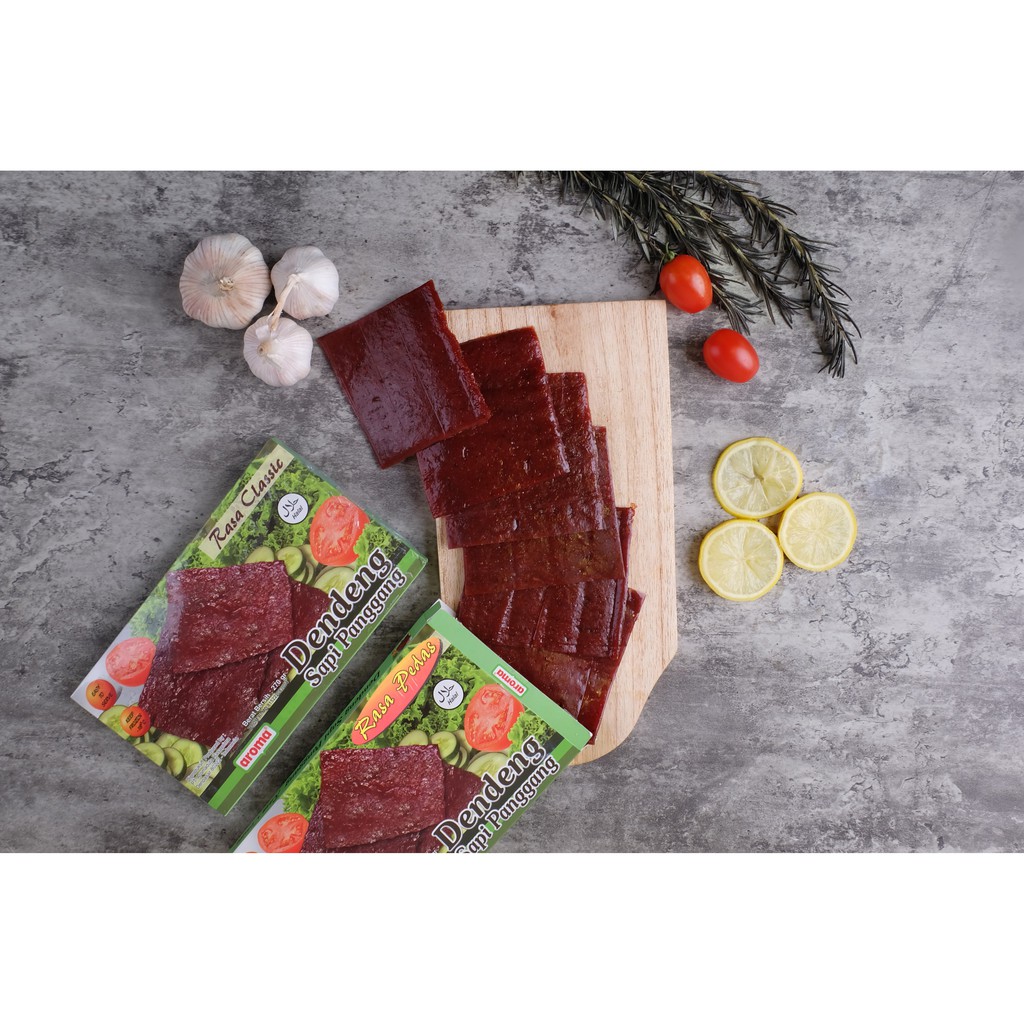 

Aroma Dendeng Sapi Bakar Pedas 270 gram