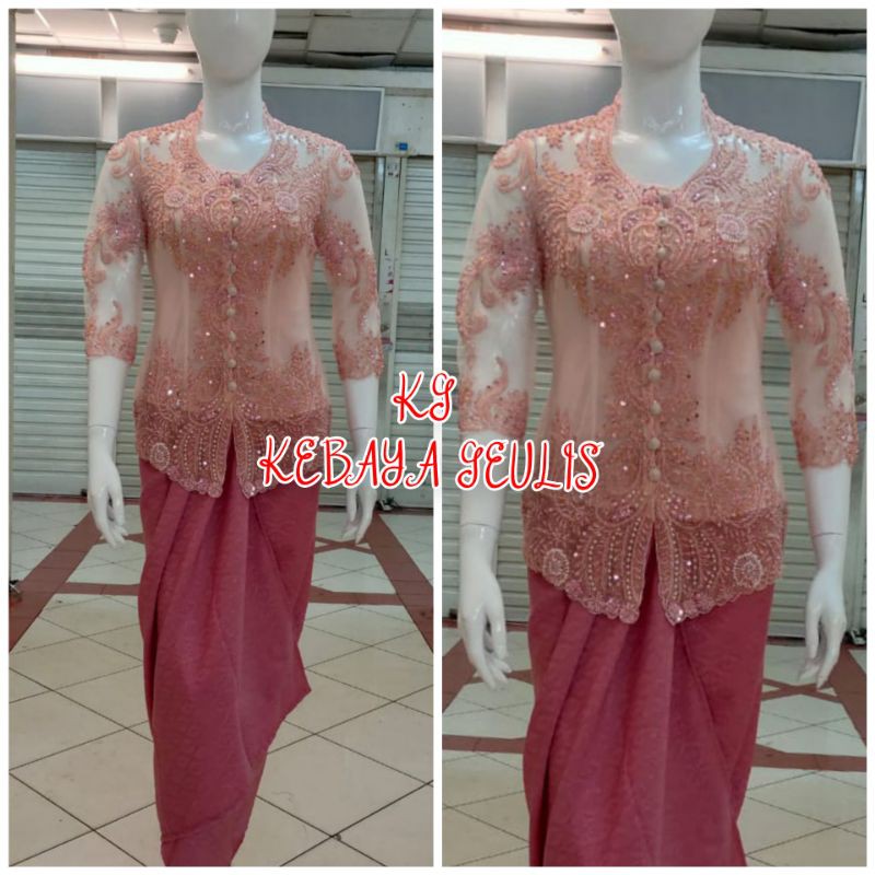 ATASAN KEBAYA PESTA MODERN KERAH SUNDA