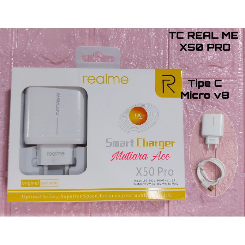SMART CHARGE REALME X50 PRO V8 MICRO USB / TYPE C