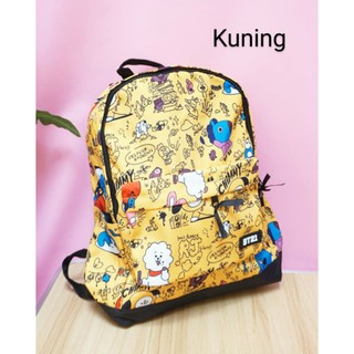 Tas BT21 backpack BT21 BTS tas ransel BT21 BTS tata koya ...