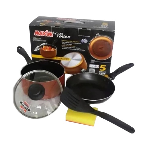 PANCI SET MAXIM VENICE 5 PCS ANTI LENGKET