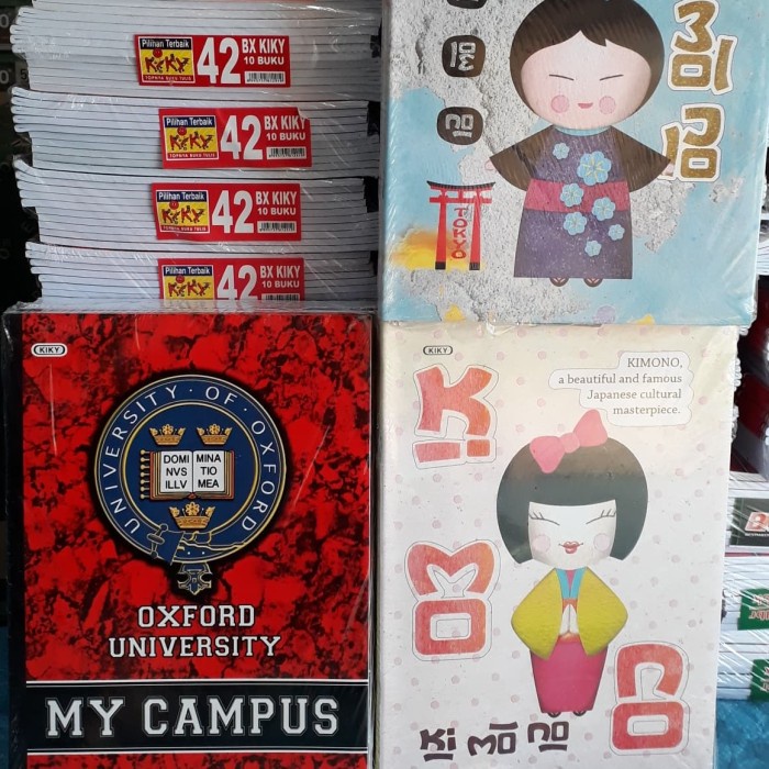 

(BISA COD) Buku Tulis Boxy Kiky 42 Lembar 1 Pak isi 10 Buku