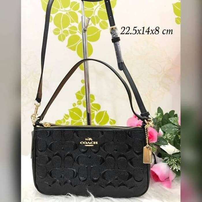 Coach F56518 Tas Wanita Original - Hitam
