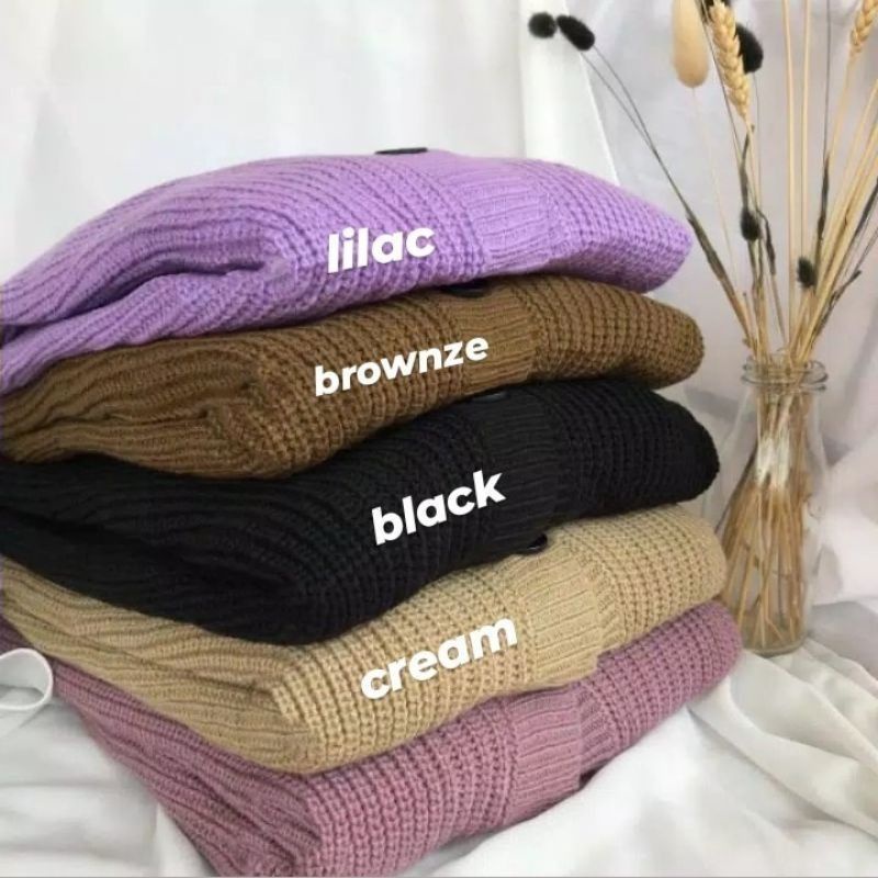 Cardigan Rajut OVERSIZE  CROP 7GET-2