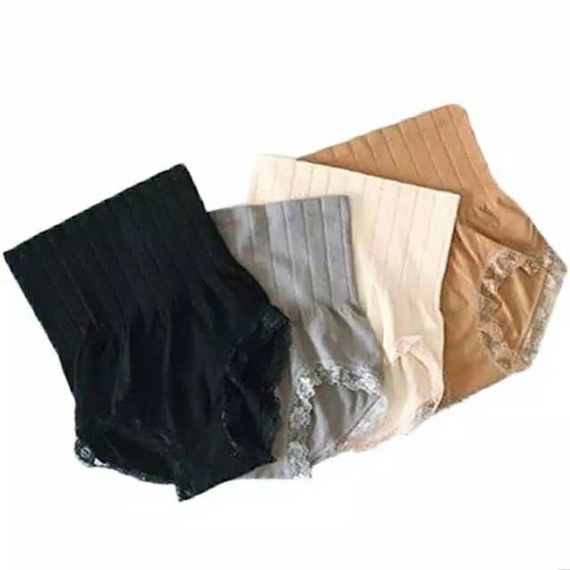 ☀ Sunly ☀ A027 Korset Slimming Pants Celana Dalam Wanita CD Pengecil Perut Langsing Murah Import