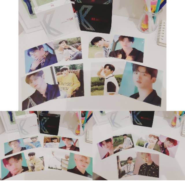 [READY STOCK] Sharing X1 Photocard Kihno Album Set Bisang+Quantum