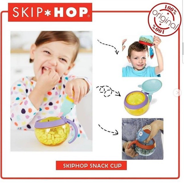 SkipHop Snack Cup Wadah makanan anak