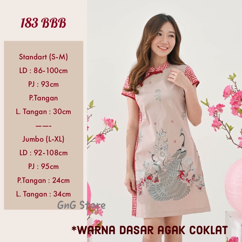 Couple Batik BBB /Seragam Batik Modern /Imlek Collection-183 BBB