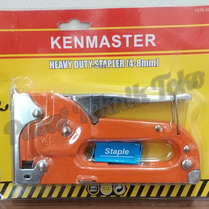 

STAPLER GUN BESI 4-8 MM - GUN TEKER KENMASTER - STAPLES GUN KENMASTER
