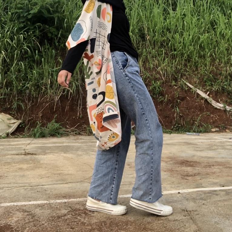 Product Terpopuler o59✫ Outer Scarf Rayon / Cardigan Rayon / Outer Rayon