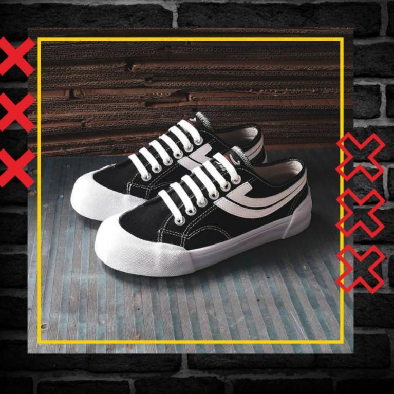 Sepatu Johnson Galaxy Pro Black White Low Original Jhonson Galaxi Pro Low Cut BW Jonshon {SN.19My22м