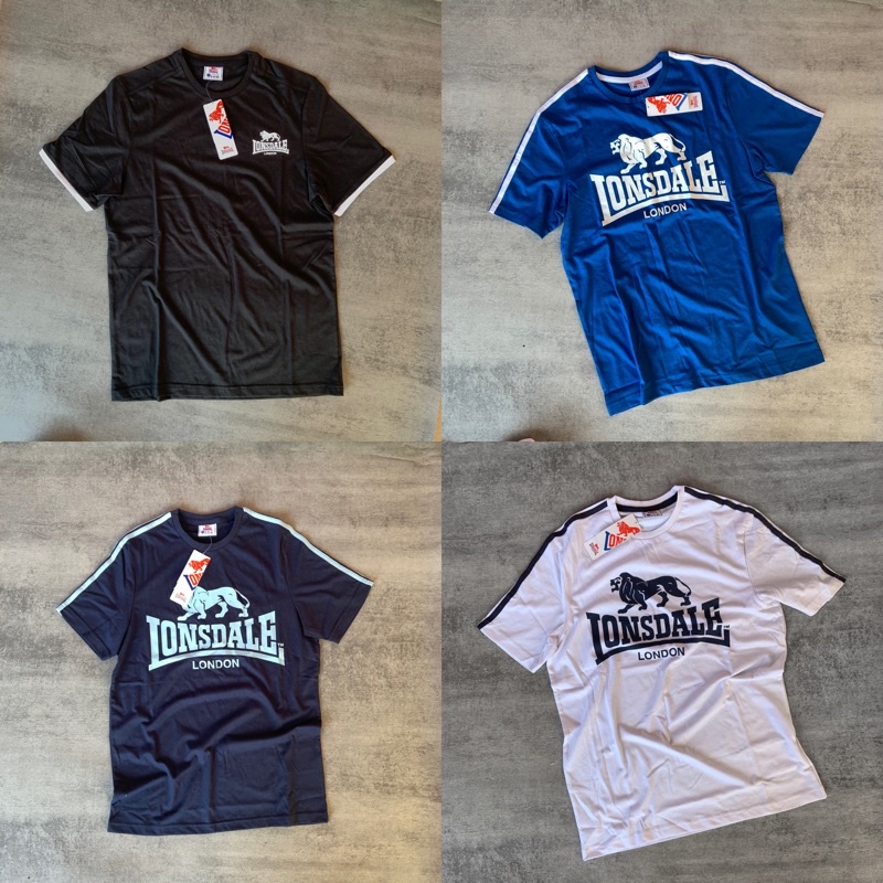 Lonsdale Large Logo Tee / Kaos Lonsdale Original
