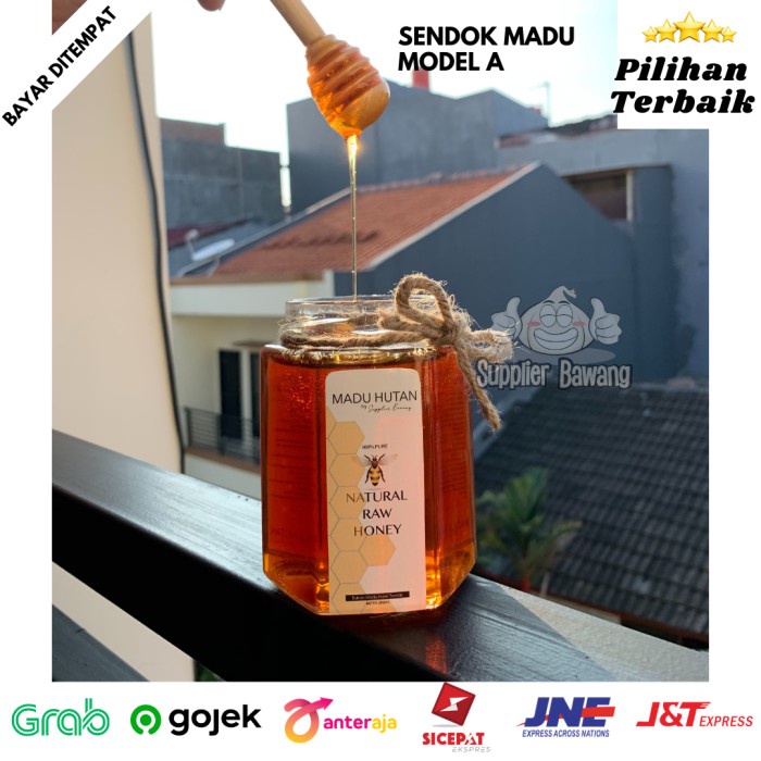 

02 Madu Hutan Asli Alami Murni / Premium Forest Raw Honey 250Ml - Madu Saja Ds51Ghg