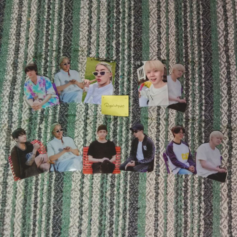 Photocard PC Clear PVC ITS BTS 2 | RM Jin Suga jhope Jimin V Jungkook