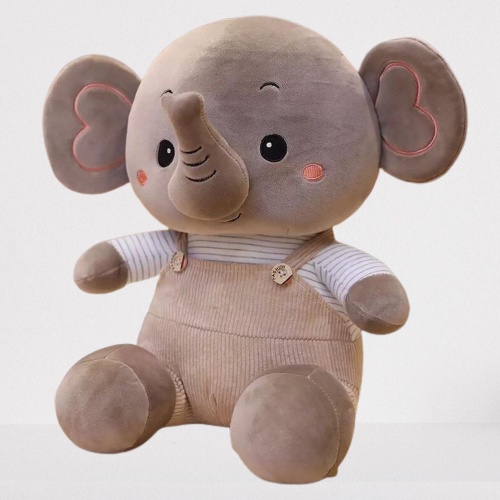 BONEKA GAJAH PAKE BAJU/BONEKA GAJAH IMUT