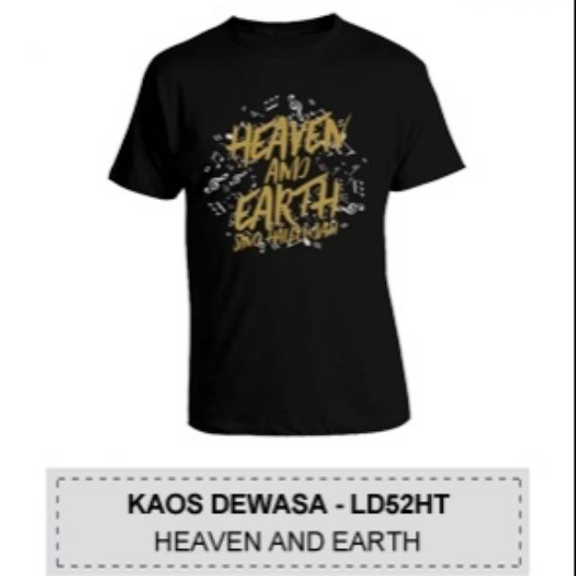 Kaos Rohani Kristen Katolik Heaven and Earth