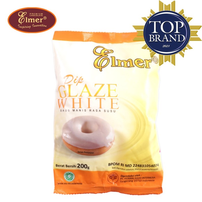 

(SUSE) Elmer Dip Glaze White 200gr