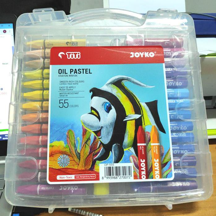 CRAYON TITI 55 WARNA / KRAYON TITI 55 WARNA