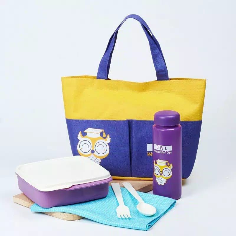 

set tempat makan bekal anak