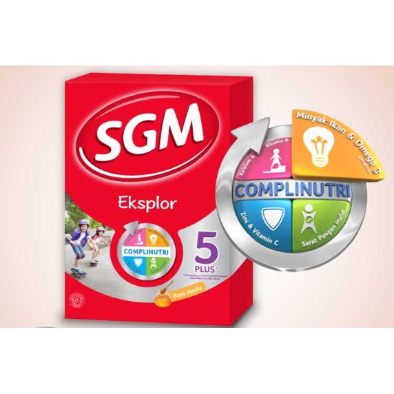 

SGM Eksplor 5+ Madu 400g