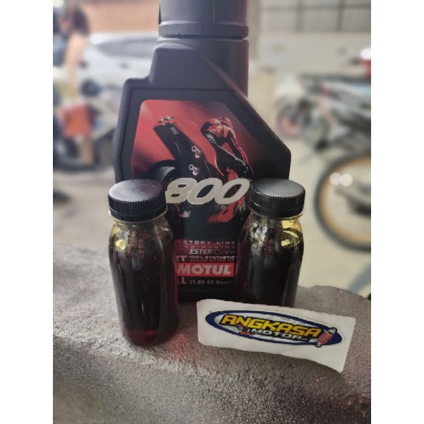 oli samping racing motul 800 per 100ml oli 2tak