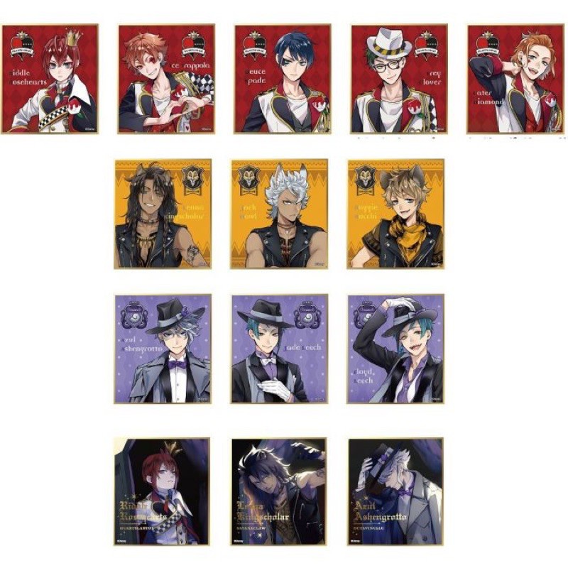 Disney Twisted Wonderland Shikishi