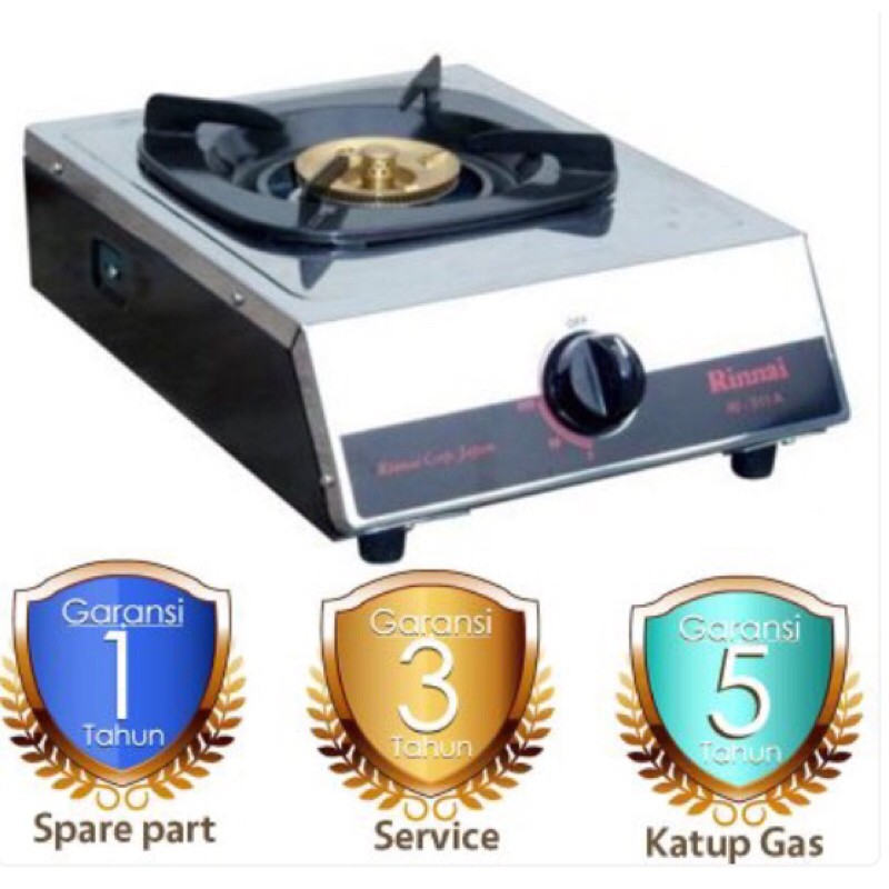 Kompor Gas Rinnai 1 tungku | Kompor gas 1 tungku Rinnai