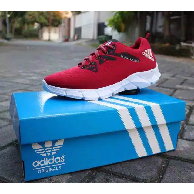 SEPATU SNEAKERS GRADE ORI ADIDAS ALPHABOUNCE VIETNAM FREE ONGKIR