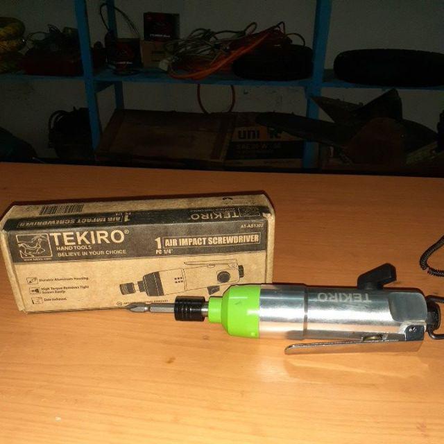 1/4 Air Screwdriver Screw Driver Obeng Angin 1/4 1 /4  Tekiro