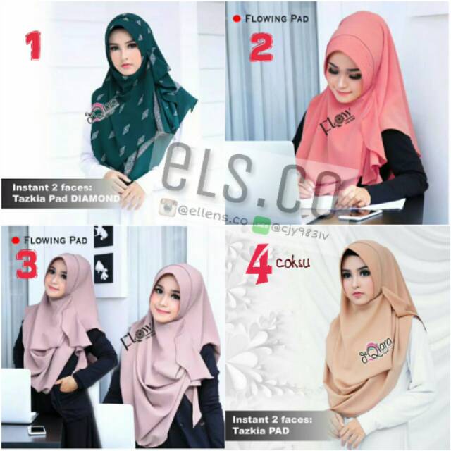 SALE FLOW IDEA & DEQIARA HIJAB INSTAN