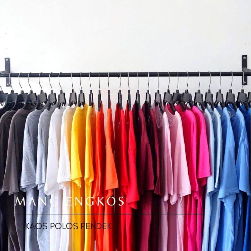 KAOS POLOS PRIA WANITA LENGAN PENDEK T-SHIRT BAJU OBLONG TERMURAH PREMIUM WARNA WARNI BASIC POLOS