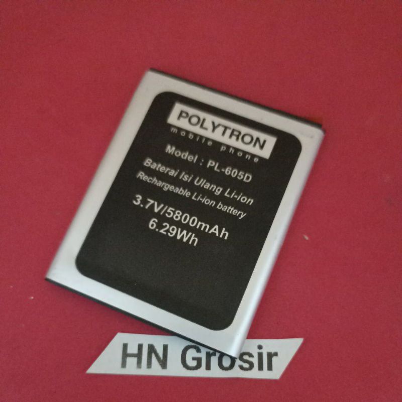 Baterai Batre Polytron R2457 / R2452 Rocket S2 Rocket S1 PL-605D PL-6Q5A original Battery hp