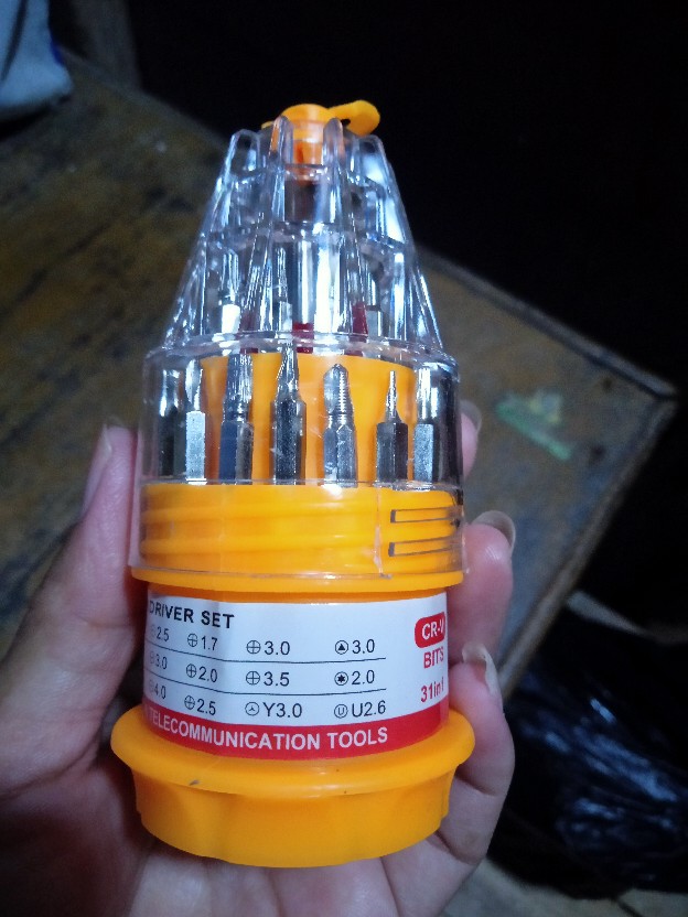 Obeng Set Multi 31 In 1 Mini Lengkap Serbaguna Handphone Elektronik Hp