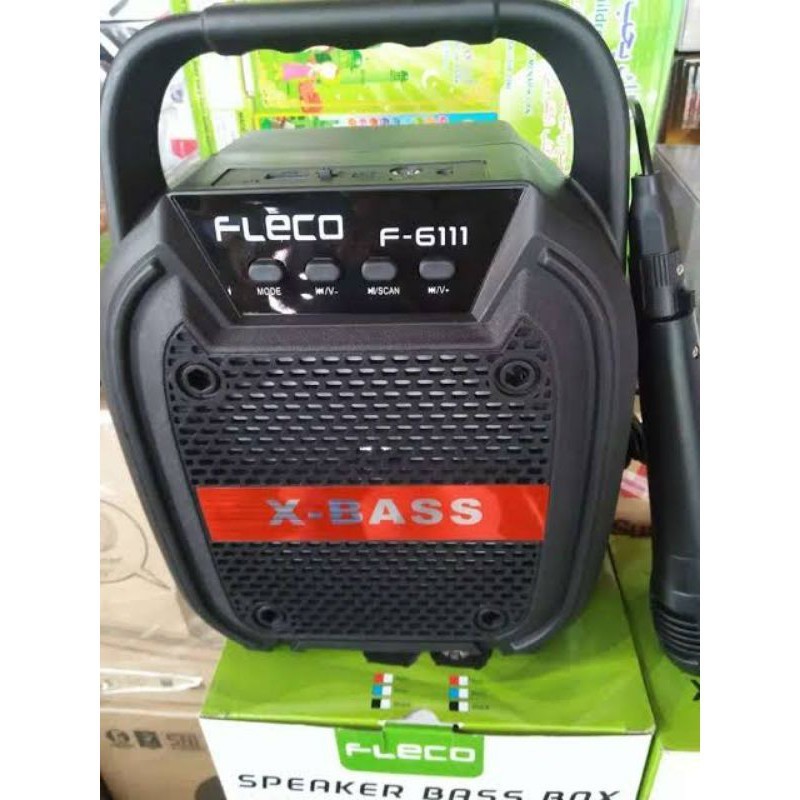 Speaker Bluetooth FLECO F-6111/6112 Extra Bass+Mic