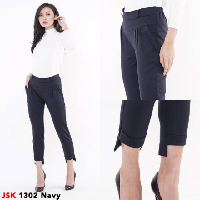 Celana Bahan JSK Wanita Skinny Pants