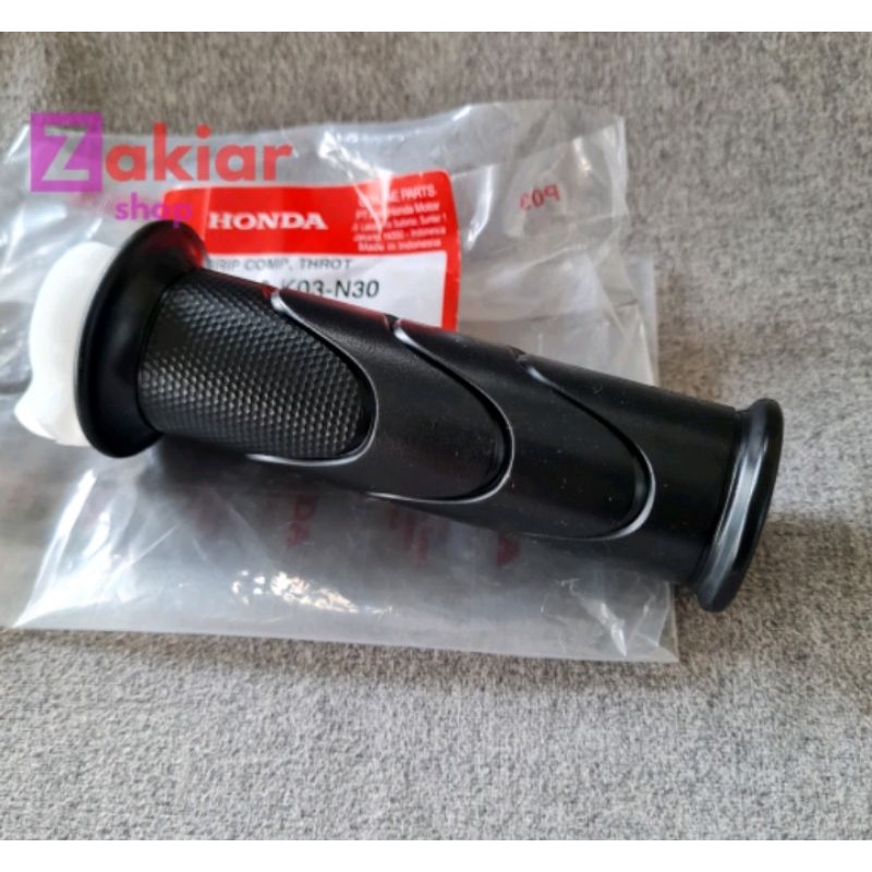 53140-K03-N30  HGP AHM 100% ORIGINAL HAND GRIP KANAN HONDA REVO FI SUPRA 125 FI GRIP COMP THROOTLE 5