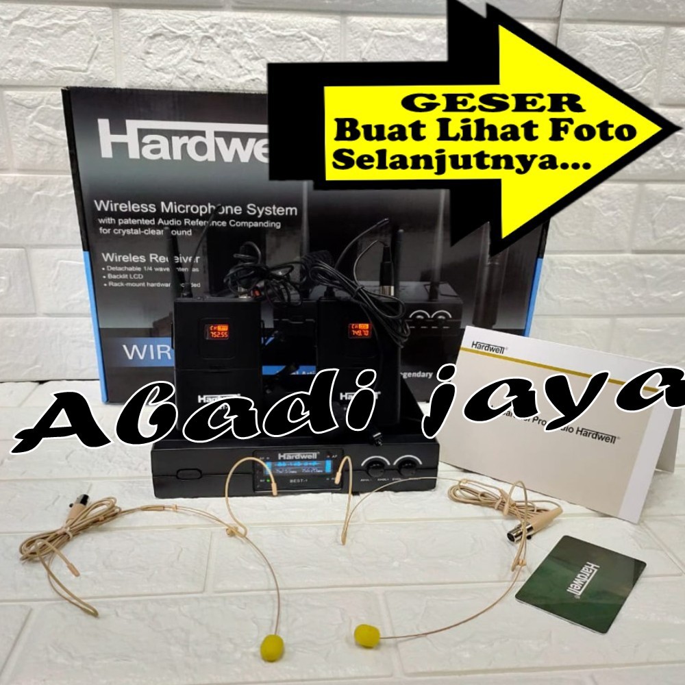 mic wireles hardwell best1 2mic jepit 2mic headset ORY hardwell best 1  HARDWELL BEST1 BEST 1