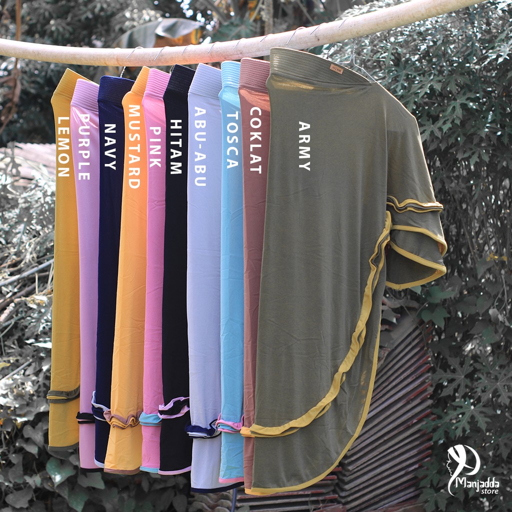 Hijab Bergo Berlian Premium