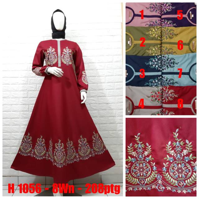 Gamis Bordir Original by Raradissa