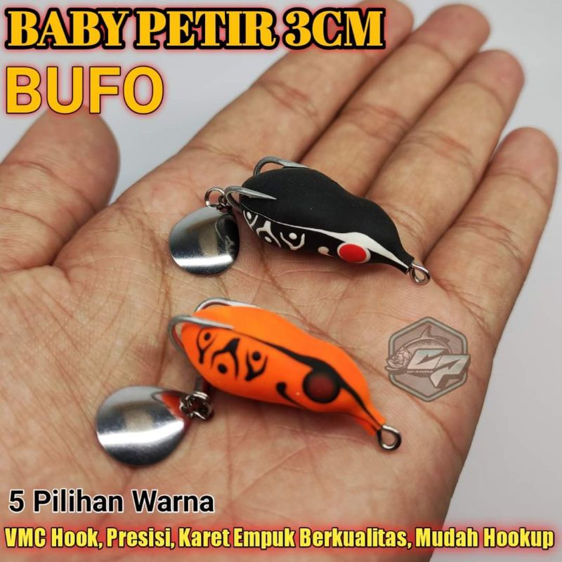 (NEW) Soft Frog Bufo Kilat (Baby Petir)