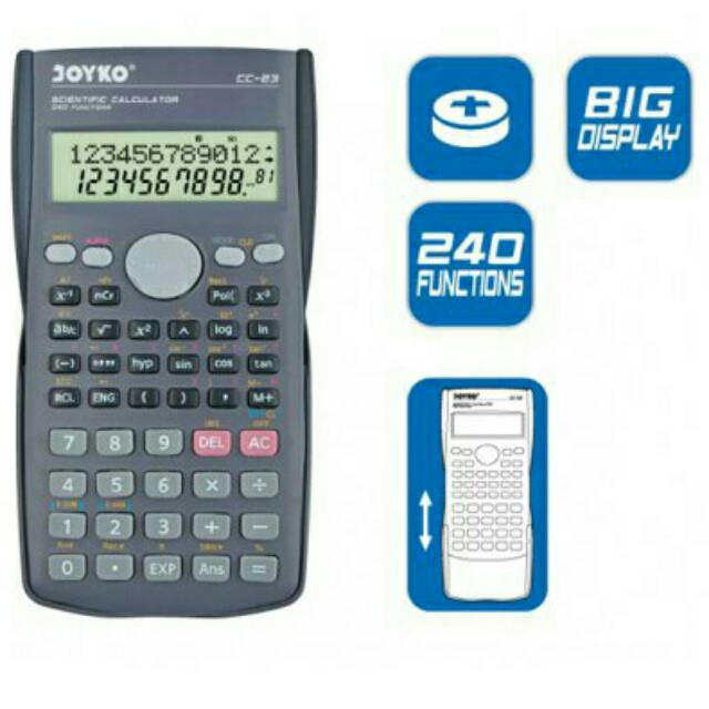 JOYKO KALKULATOR SEKOLAH / CALCULATOR Scientific