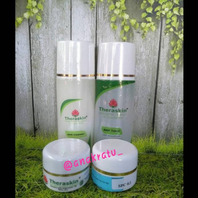 Paket flek/ bekas jerawat theraskin ORIGINAL