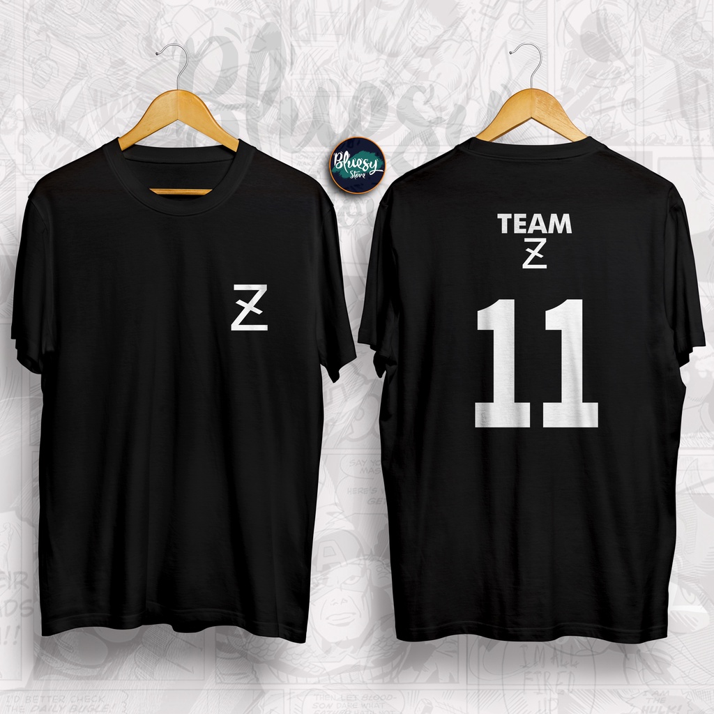 Kaos ANIME BLUE LOCK TEAM Z SOCCER MANGA ISAGI YOICHI NUMBER 11 / BAJU BLUE LOCK TEAM Z NO. 11