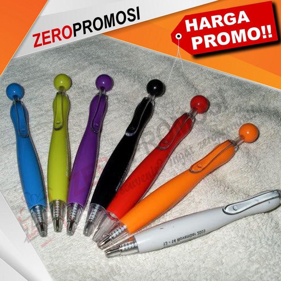 

Souvenir Pulpen Plastik Unik Pen Lolipop