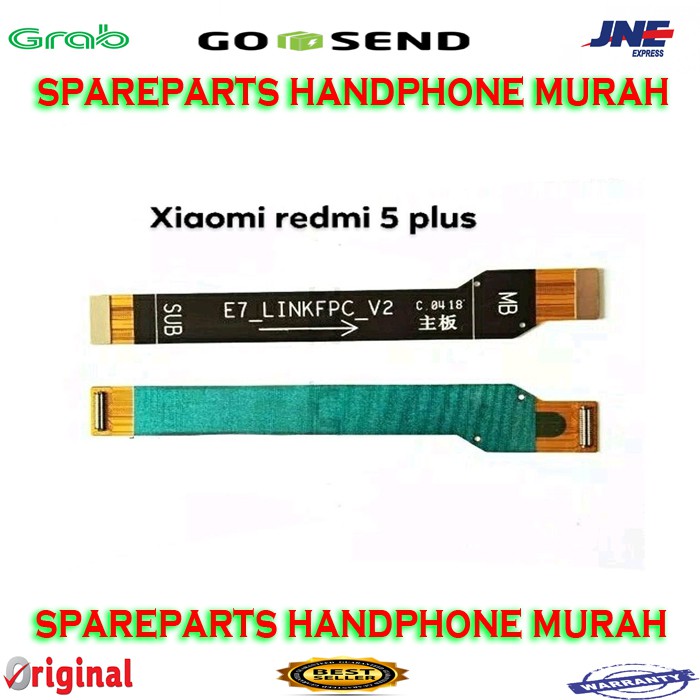 FLEXIBLE UI BOARD MESIN XIAOMI REDMI 5 PLUS ORIGINAL NEW