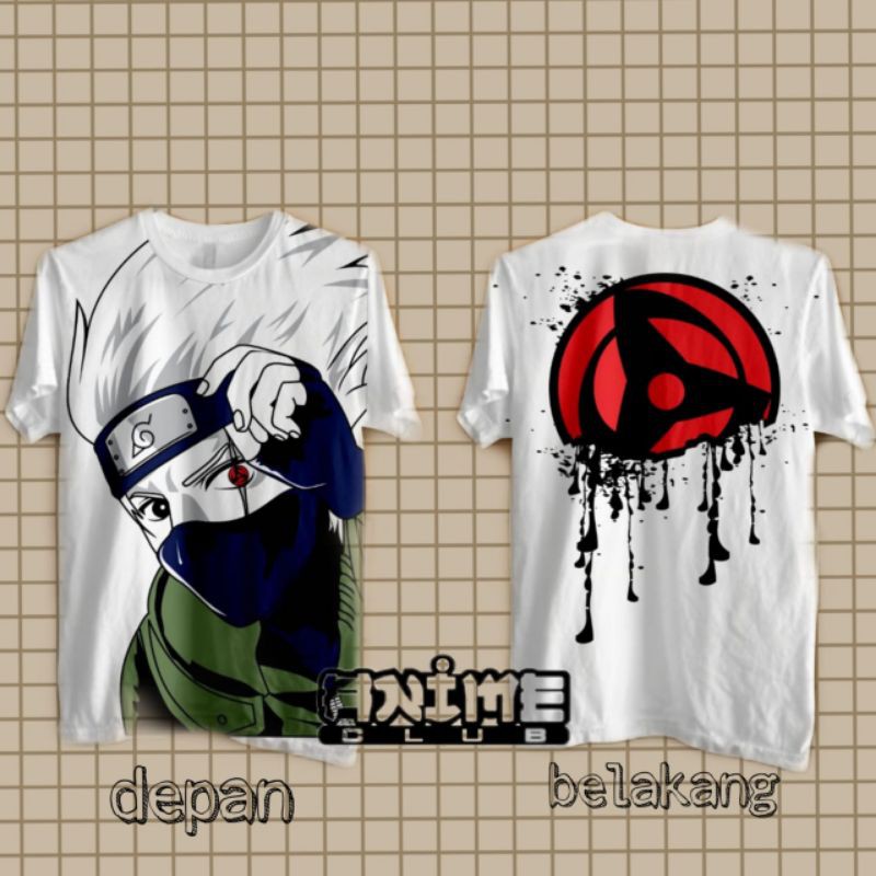 Kakashi Hatake Putih M.L.XL.XXL.XXXL