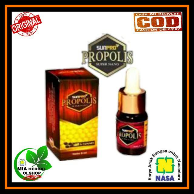 SUNPRO - NanoPROPOLIS NASA ORIGINAL, OBAT AMANDEL, OBAT BATUK PILEK HERBAL, OBAT ALERGI, OBAT LUKA