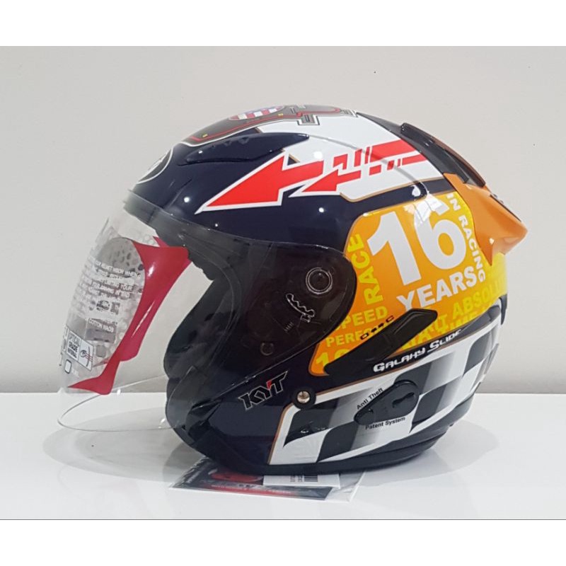 Helm KYT Galaxy slide Motif