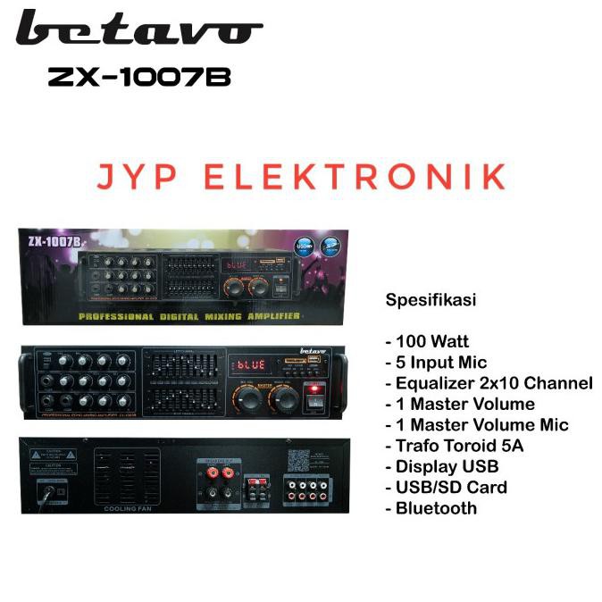 AMPLIFIER BETAVO ZX 1007B / ZX-1007B