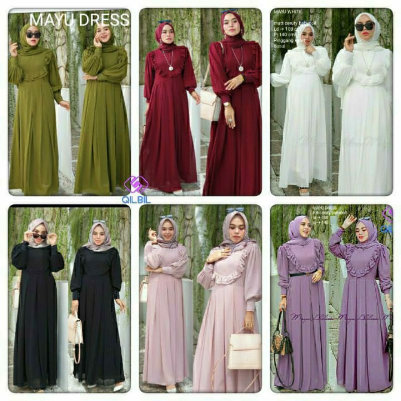 KIMIKO LACE + MAYU DRESS ori by QILBIL